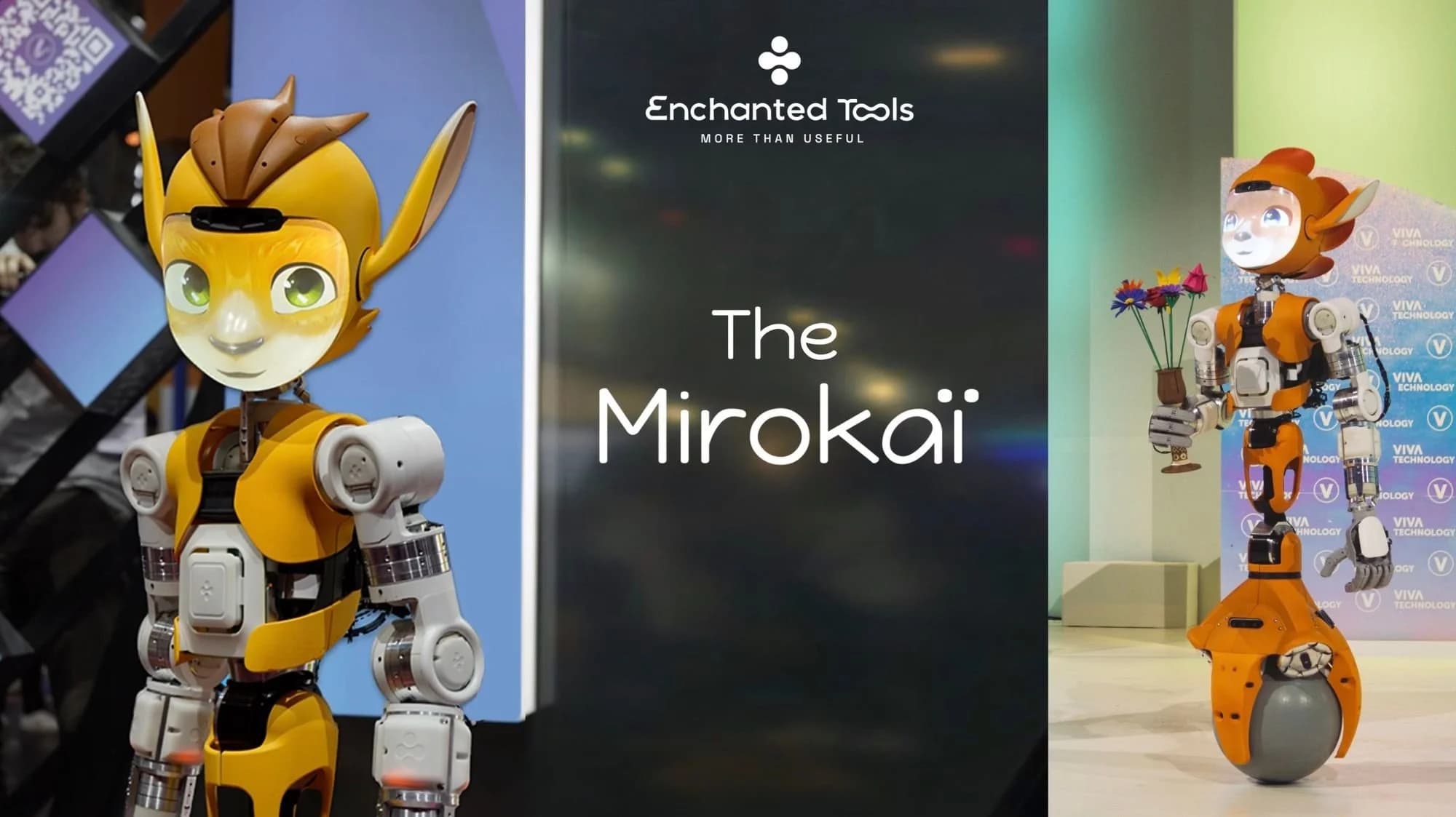 Mirokai humanoid robot by Enchanted Tools